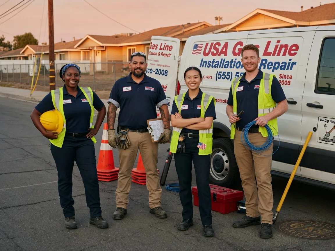 Gas Line Installation company in Olpe, KS